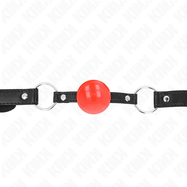 Kink - Roter TPE-Ball 4 cm Knebel 60 x 2 cm
