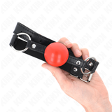 Kink - Roter TPE-Ball 4 cm Knebel 60 x 2 cm