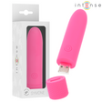 Vibrator Symone USB Wiederaufladbarer Vibrierender Bullet 8 Vibrationen Rosa 10 x 2,2 cm