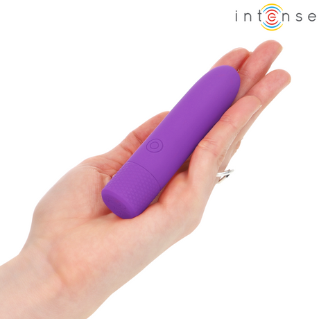 Vibrator Symone USB Wiederaufladbarer Vibrierender Bullet 8 Vibrationen Lila 10 x 2,2 cm.5