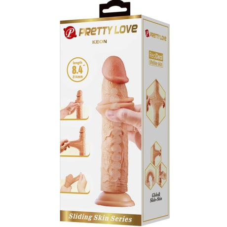 Pretty Love - Keon Realistischer Dildo 21 cm Fleisch