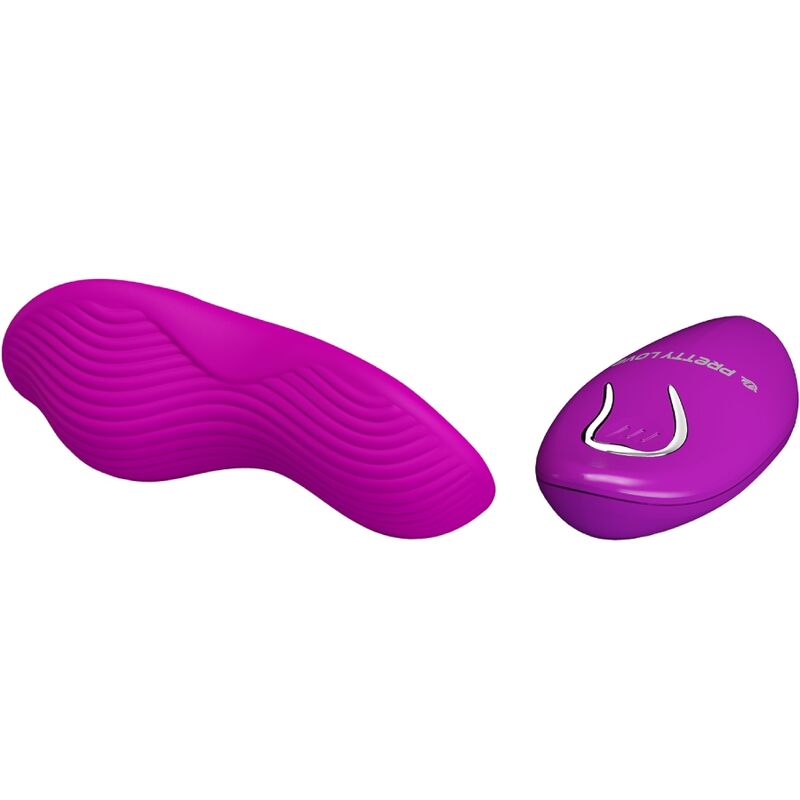 Pretty Love - Romario Auflegbarer Klitoris-Stimulator mit Fernbedienung Rosa
