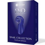 Snail Vibe - Evo für Ihn Mnnlicher Masturbator Slide Nroll Dunkelblau