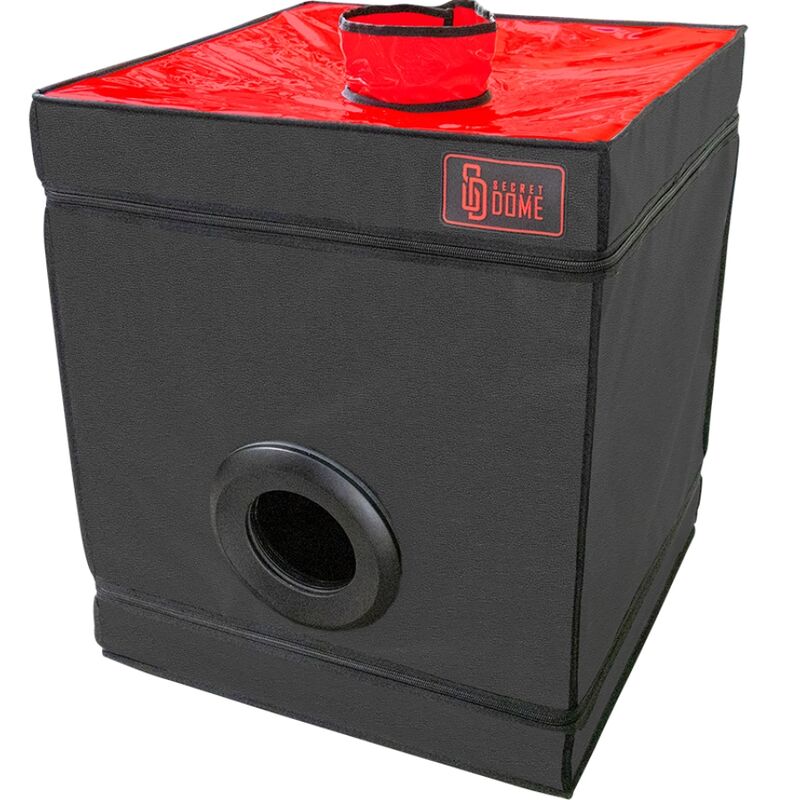 Secret Dome – Kink Club Cabina Bukkake Schwarz & Rot