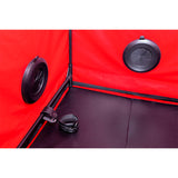 Secret Dome - Kink Club Cabin Scandale Schwarz & Rot