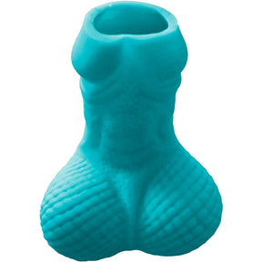 Diablo Picante - Blaues Penis-Schnapsglas