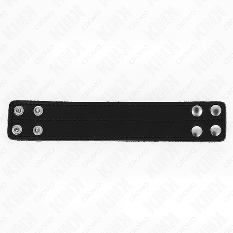 Kink - Penisring aus Leder mit Druckverschluss 18,5 x 3,3 cm