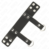 Kink - Penisring mit "d" Förmigen Ringen 18,5 x 3,3 cm