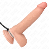 Kink - Metall-Penisring mit Kette und Verstellbaren Brustklammern