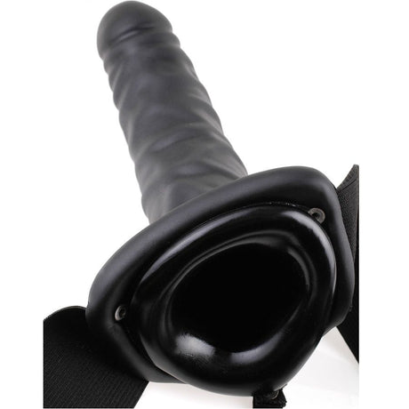 Fetish Fantasy Series - 19 cm Hohl Strap-On Schwarz