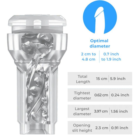Kiiroo - Fühlen Sie Pocket Stroker + Power Blow Combo