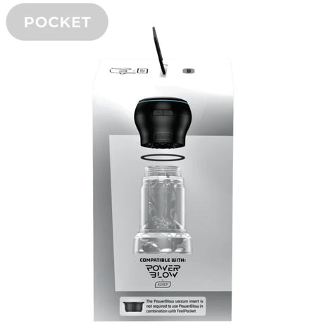 Kiiroo - Fühlen Sie Pocket Stroker + Power Blow Combo