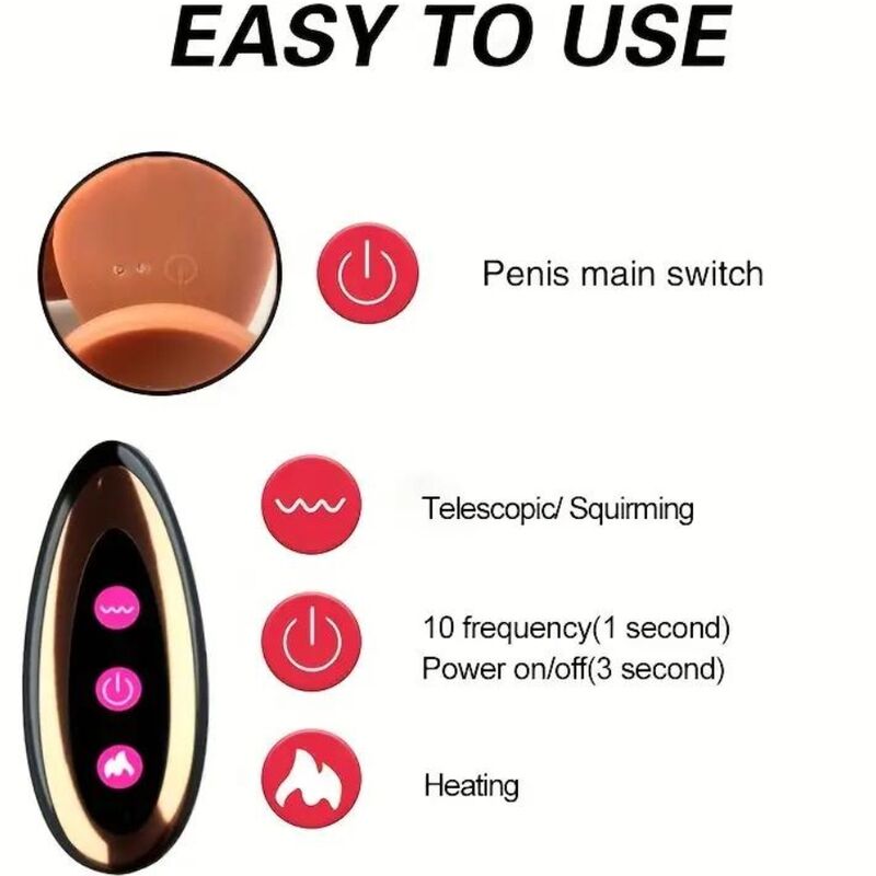 Armony - Wiederaufladbarer Vibrierender Realistischer Dildo