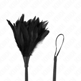 Kink - Black Maids Hornform Tickle Hühnerfedern 36 cm