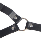 Subblime - 953720 Bondage Lederriemen Brustklemmen Schwarz Eine Grösse