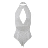 Subblime - 953867 Spitzen-Bodysuit Weiss L/XL