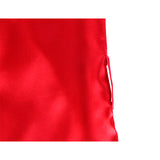 Subblime - 954017 Spitzen-Unterhemd mit Transparentem Rücken und String, Rot/Schwarz, S/M