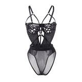 Subblime - 954055 Sexy Spitzen-Body Schwarz S/M