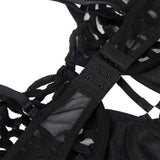 Subblime - 954055 Sexy Spitzen-Body Schwarz S/M