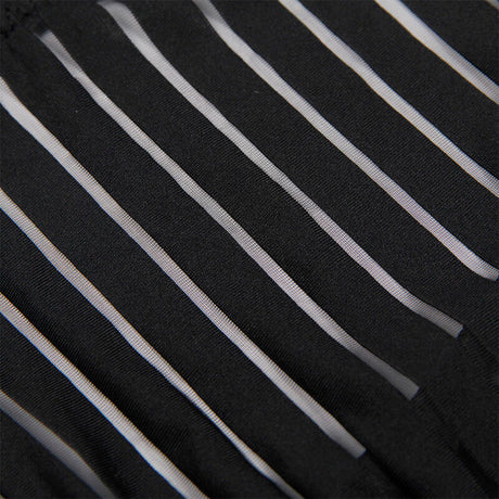 SUBBLIME - 954147 BODY MIT STRUMPFGÜRTEL SCHWARZ S/M