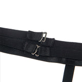 Subblime - 954147 Body mit Strumpfgürtel Schwarz S/M