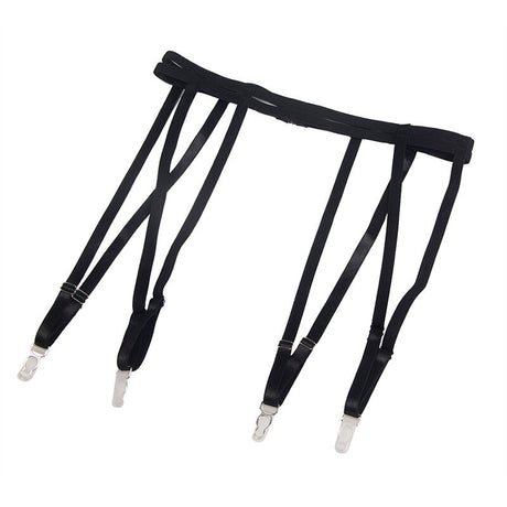 SUBBLIME - 954154 BODY MIT STRUMPFGÜRTEL SCHWARZ L/XL