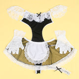 Subblime - 954314 Sexy Zofenkostüm Schwarz/Weiss L/XL