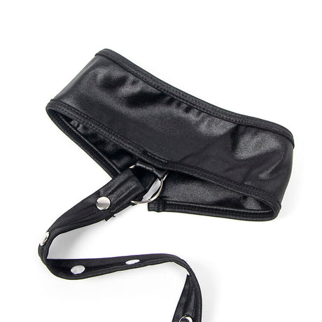 Subblime - 954406 Bondage-Kleid aus Leder, Schwarz, S/M