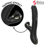 Ibiza - Zwei Drachen Doppelvibrator Schwarz