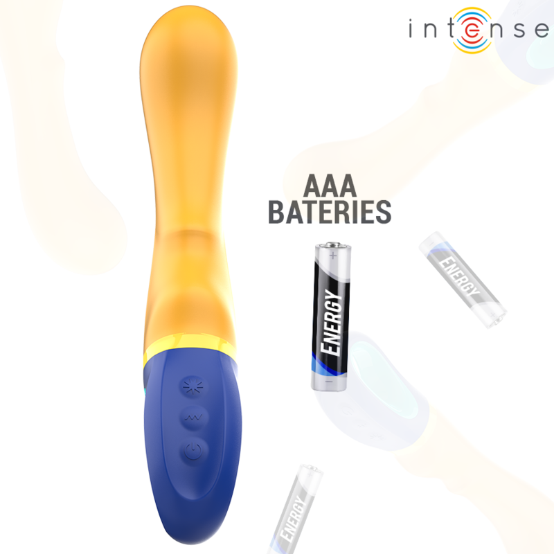 Intensiv – Shaggy Gelber g-Spot-Vibrator