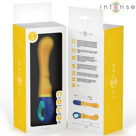 Intensiv – Shaggy Gelber g-Spot-Vibrator