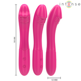 Intense - Belinda Vibrator 19 cm Flexibel 10 Vibrationen Rosa