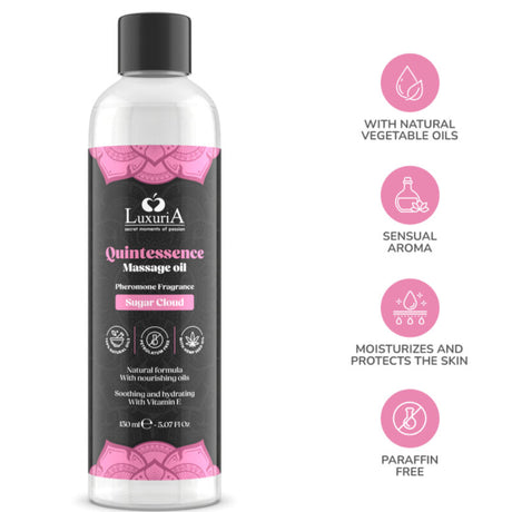 Intimateline Luxuria - Massageöl Zuckerwolke 150 ml