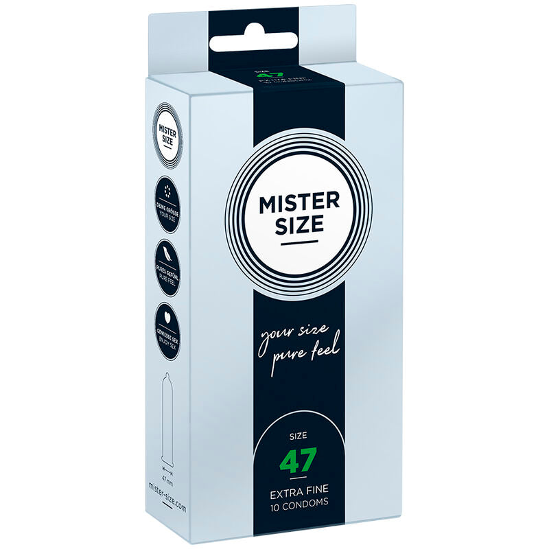 Mister Size - Kondome Grösse XS 47 mm (10 Einheiten)