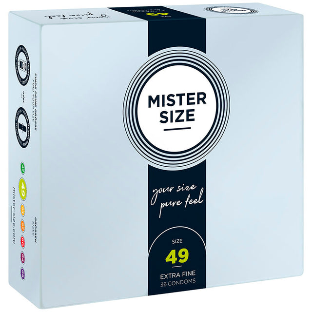 Mister Size - Kondomgrösse S 49 mm (36 Einheiten)
