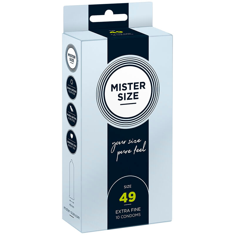 Mister Size - Kondomgrösse S 49 mm (10 Einheiten)