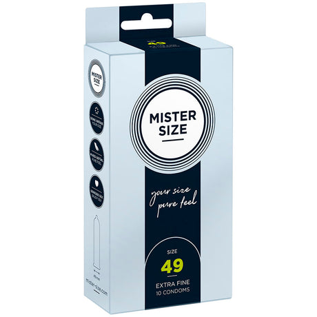 Mister Size - Kondomgrösse S 49 mm (10 Einheiten)