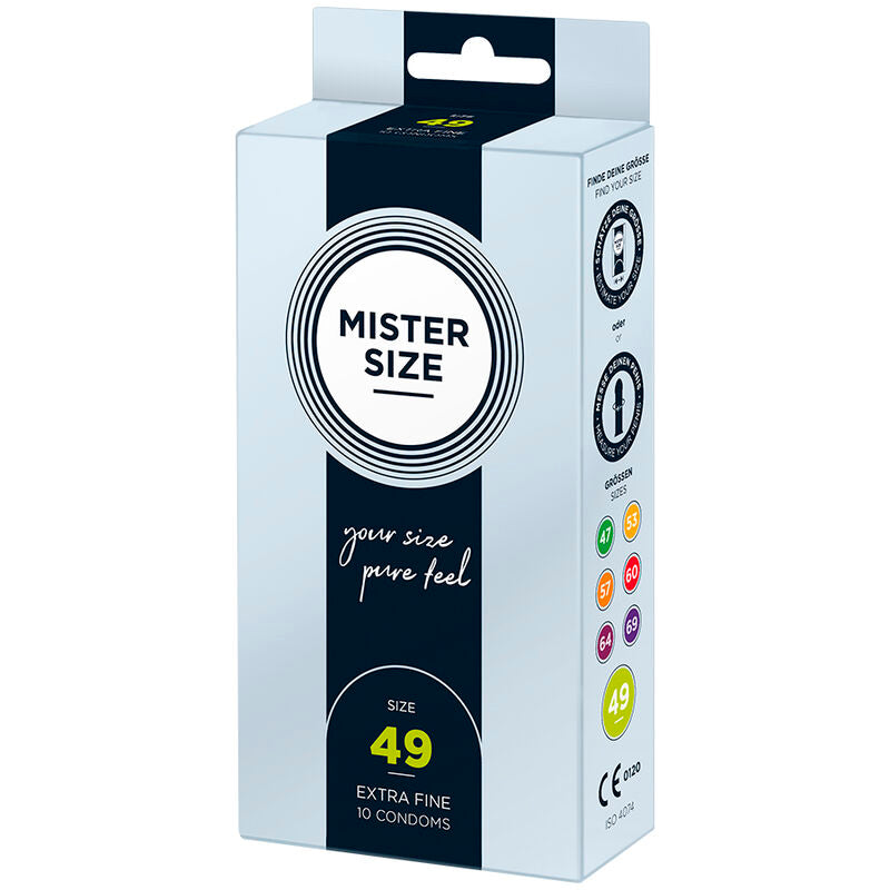 Mister Size - Kondomgrösse S 49 mm (10 Einheiten)