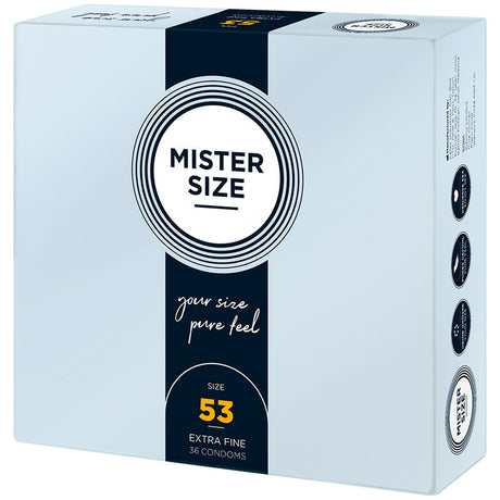 Mister Size - Kondomgrösse M 53 mm (36 Einheiten)