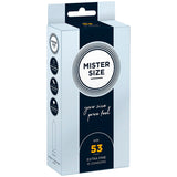 Mister Size - Kondomgrösse M 53 mm (10 Einheiten)