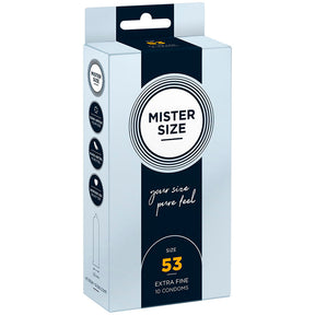 Mister Size - Kondomgrösse M 53 mm (10 Einheiten)