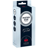 Mister Size - Kondomgrösse XL 60 mm (10 Einheiten)