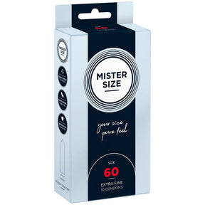 Mister Size - Kondomgrösse XL 60 mm (10 Einheiten)
