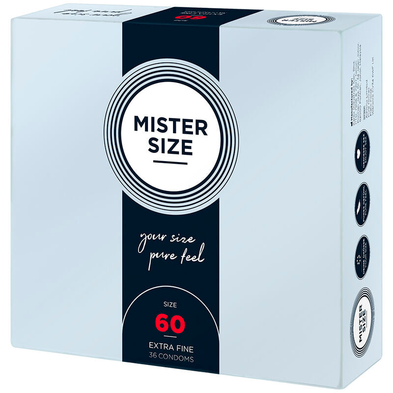 Mister Size - Kondomgrösse XL 60 mm (36 Einheiten)