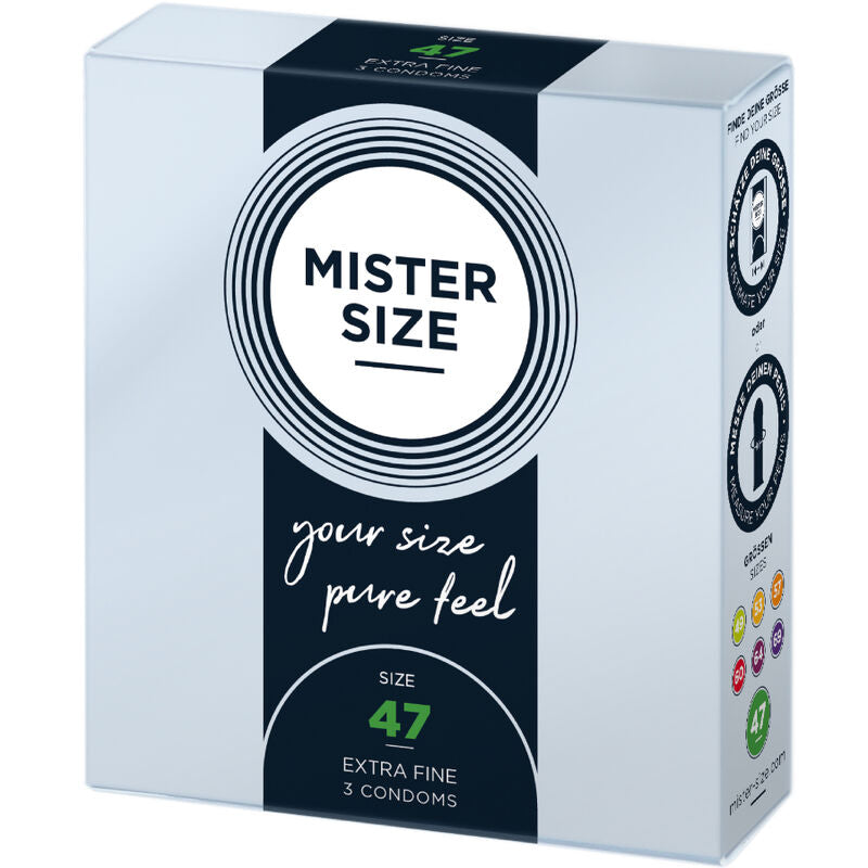 Mister Size - Kondome Grösse XS 47 mm (3 Einheiten)