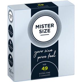 Mister Size - Kondomgrösse S 49 mm (3 Einheiten)