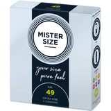 Mister Size - Kondomgrösse S 49 mm (3 Einheiten)