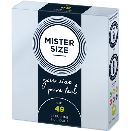 Mister Size - Kondomgrösse S 49 mm (3 Einheiten)