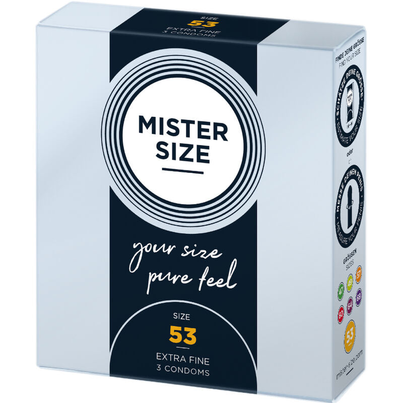 Mister Size - Kondomgrösse M 53 mm (3 Einheiten)