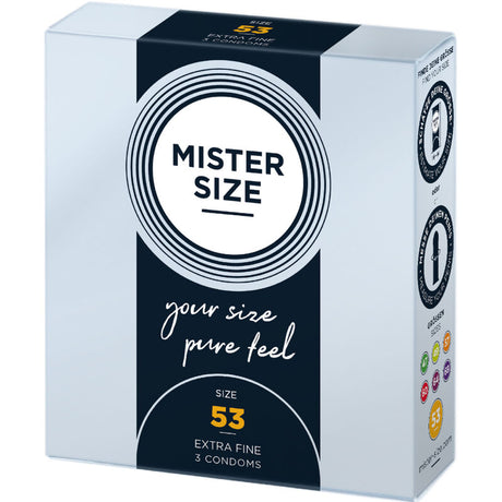 Mister Size - Kondomgrösse M 53 mm (3 Einheiten)